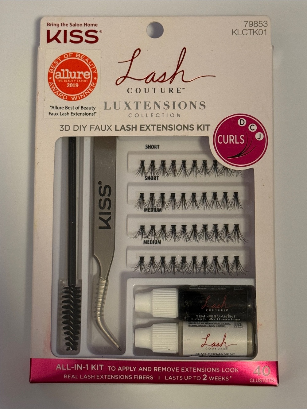 Kiss Lash Couture Luxtensions Collection All In One Lash Extension Kit